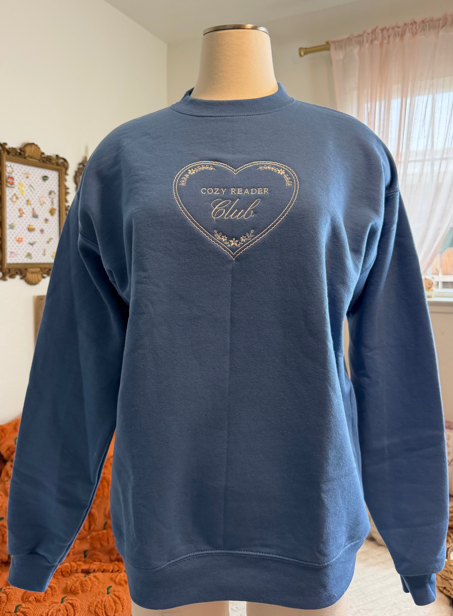 Cozy Reader Club Sweater