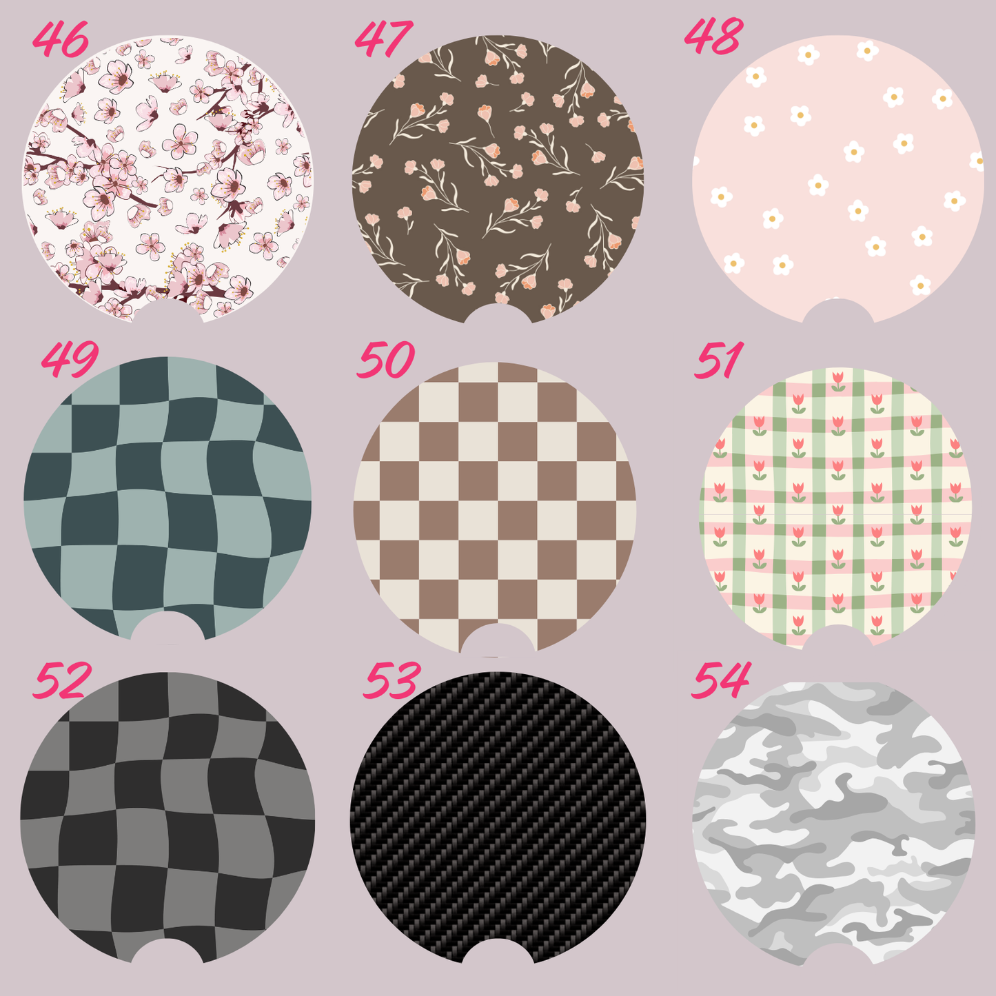 Car Coasters - MIX AND MATCH