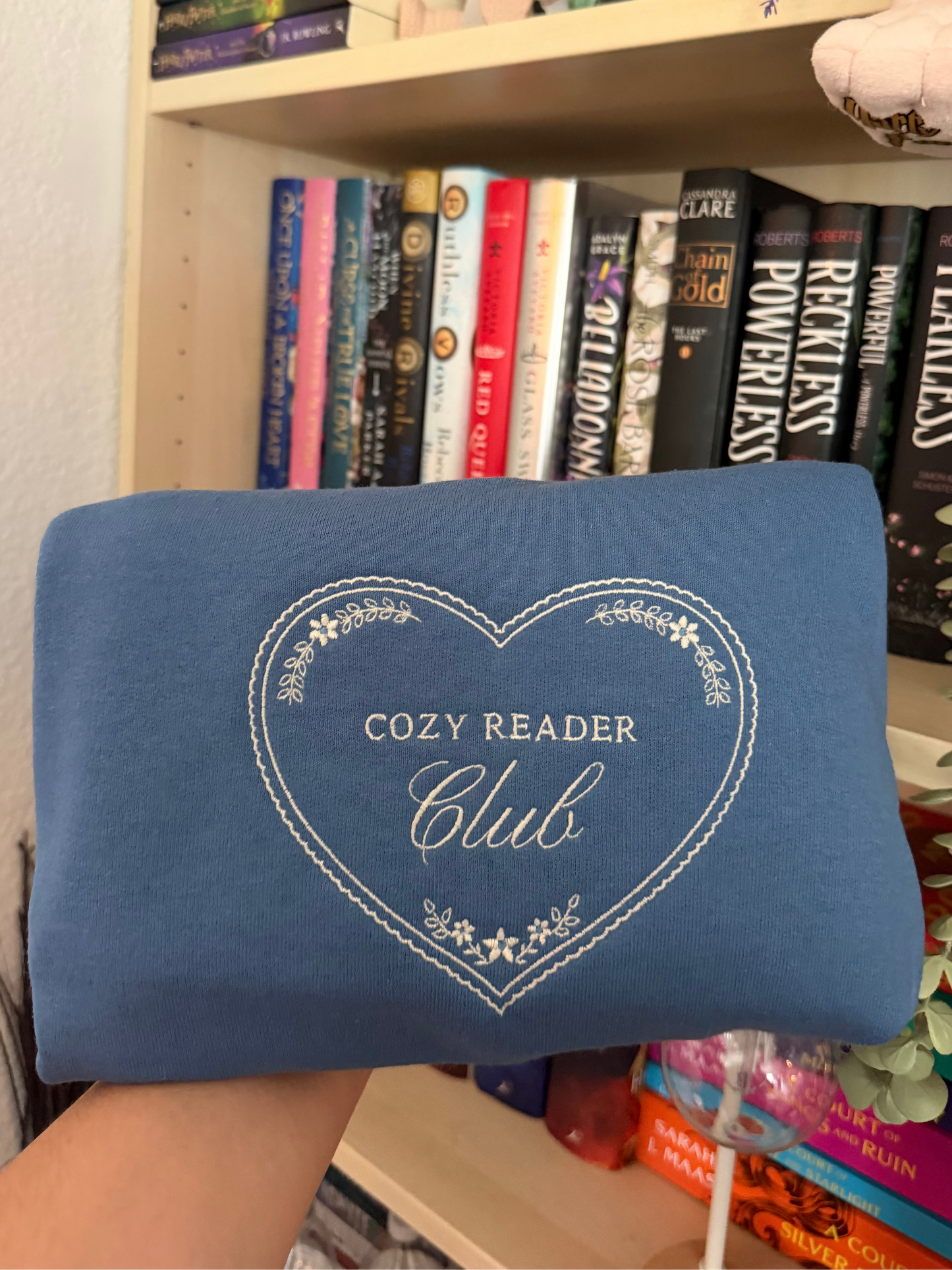 Cozy Reader Club Sweater