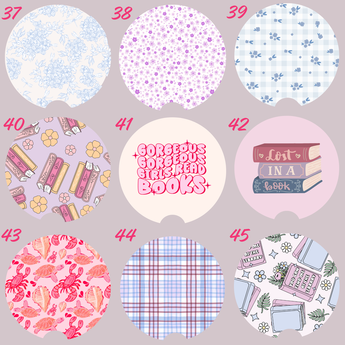 Car Coasters - MIX AND MATCH