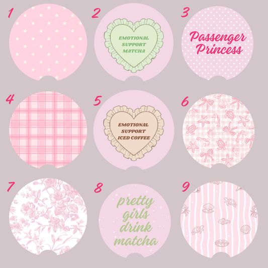 Car Coasters - MIX AND MATCH
